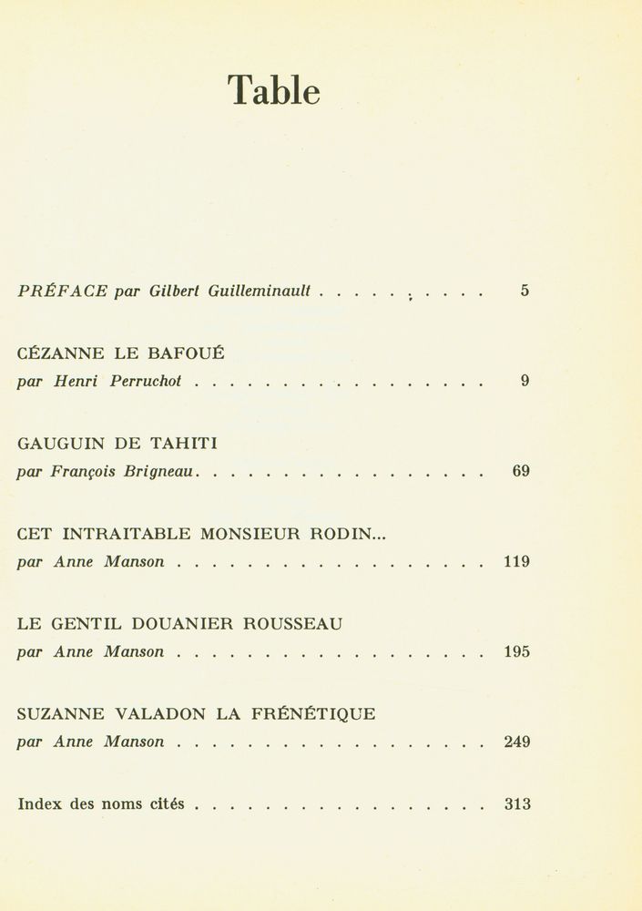 『LES MAUDITS: DE CÉZANNE A UTRILLO』 2