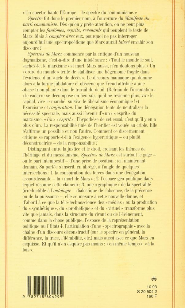 『Spectres de Marx』 3