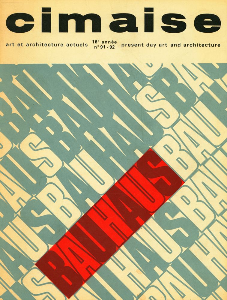 『Cimaise』 n° 91 - 92 AVRIL - MAI - JUIN - JUILLET 1