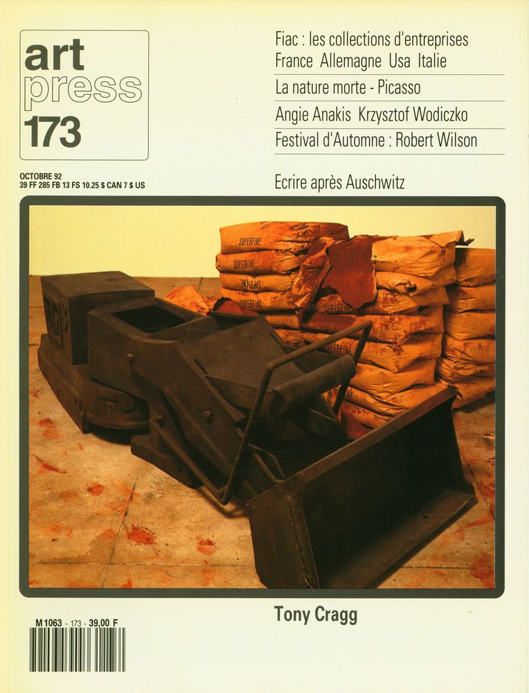 『art press』 173 OCTOBRE 1992 1
