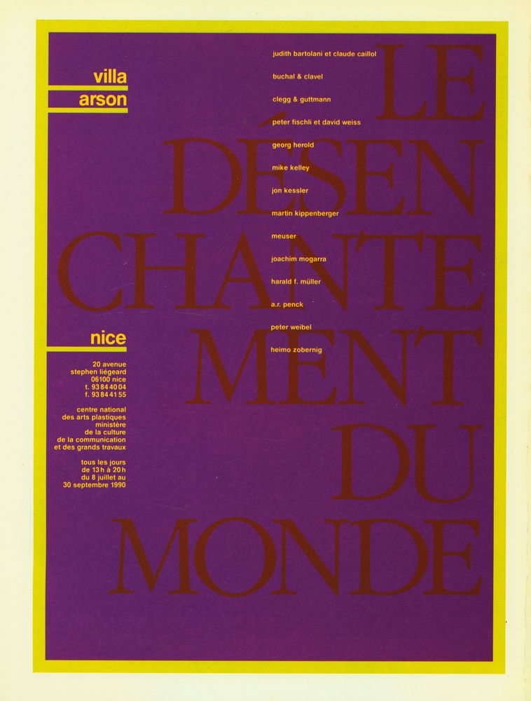 『art press』 149 JUILLET/AOUT 1990 3