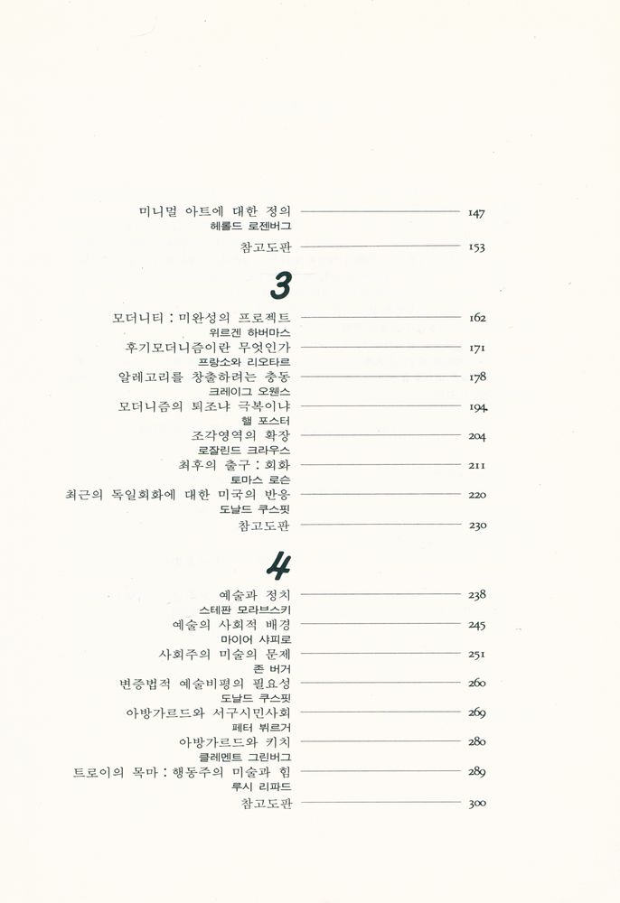『現代美術批評30選(현대미술비평30선)』 3