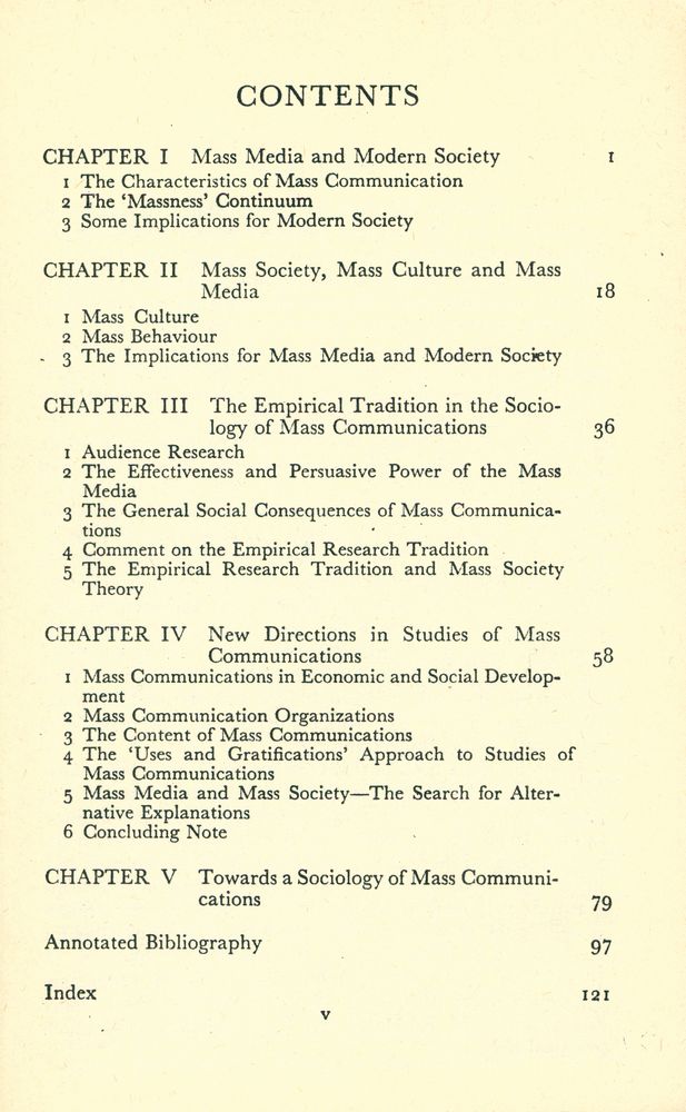 『Themes and Issues in Modern Sociology : Towards a Sociology of Mass Communications』 2