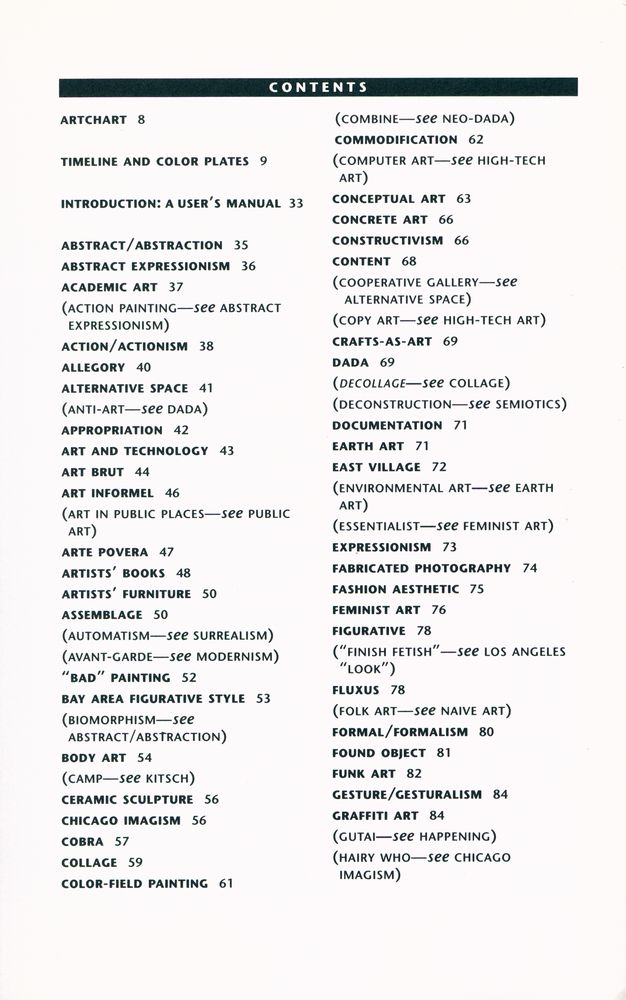『Art Speak : a guide to contemporary ideas, movements, and buzzwords』 2