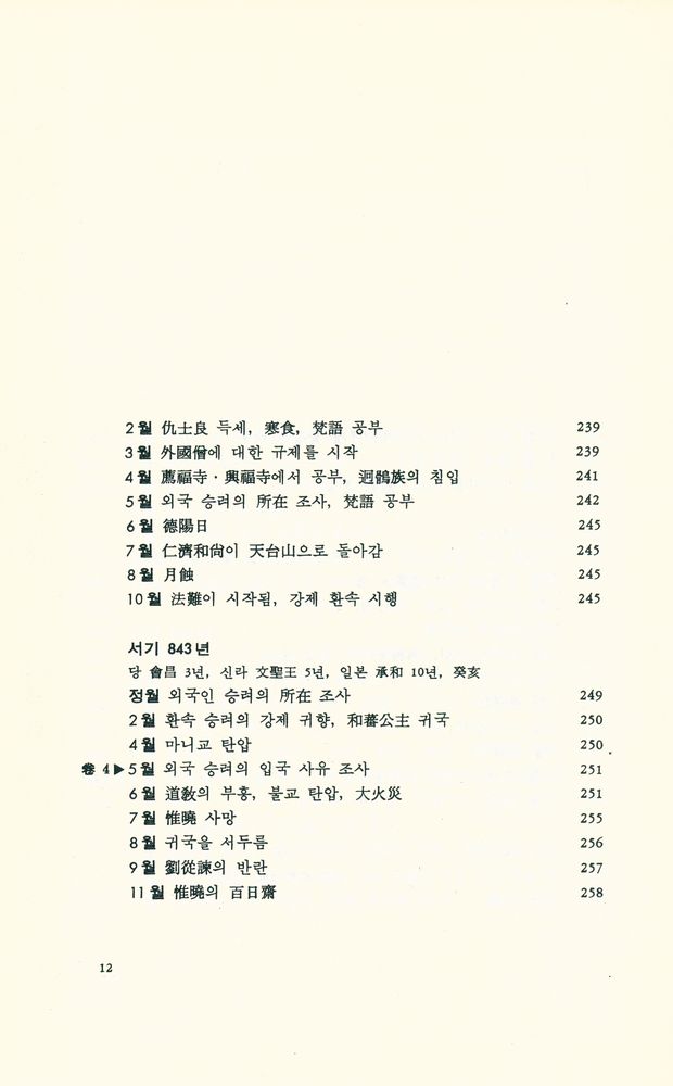 『入唐求法巡禮行記 : 佛法을 찾아 당으로 간 일본인 구법승의 순례기(입당구법순례행기 : 불법을 찾아 당으로 간 일본인 구법승의 순례기)』 5