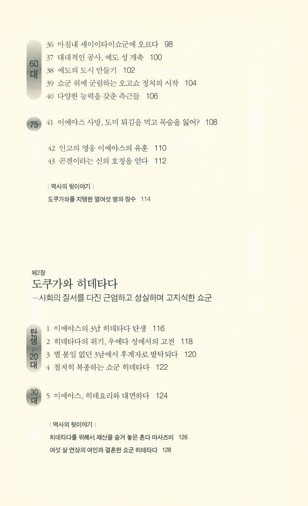 『사건과 에피소드로 보는 도쿠가와 3대』 4
