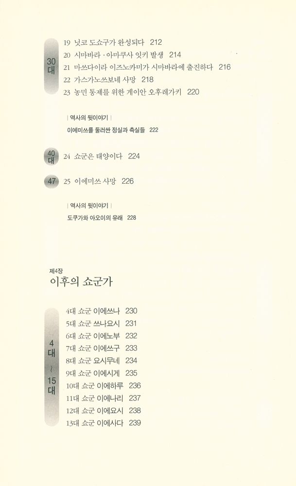 『사건과 에피소드로 보는 도쿠가와 3대』 7
