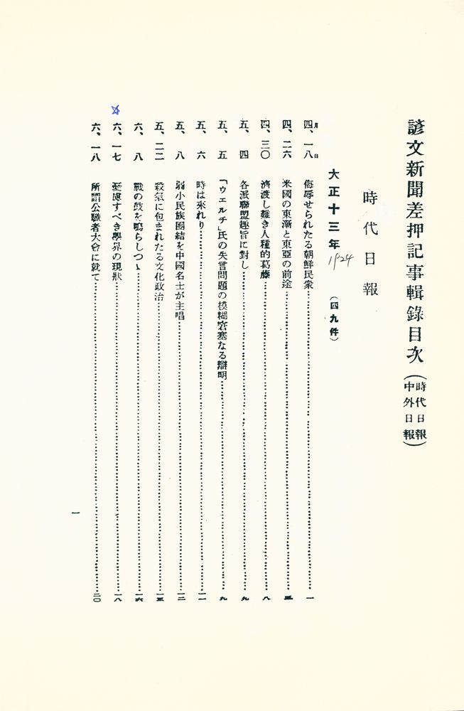 『調査資料 第三十一輯 : 諺文新聞差押記事輯錄』 2