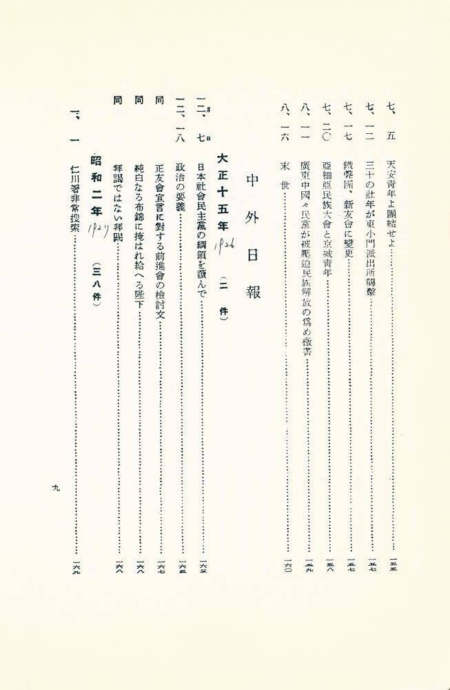 『調査資料 第三十一輯 : 諺文新聞差押記事輯錄』