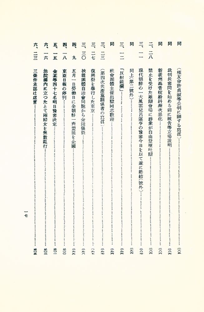 『調査資料 第三十一輯 : 諺文新聞差押記事輯錄』