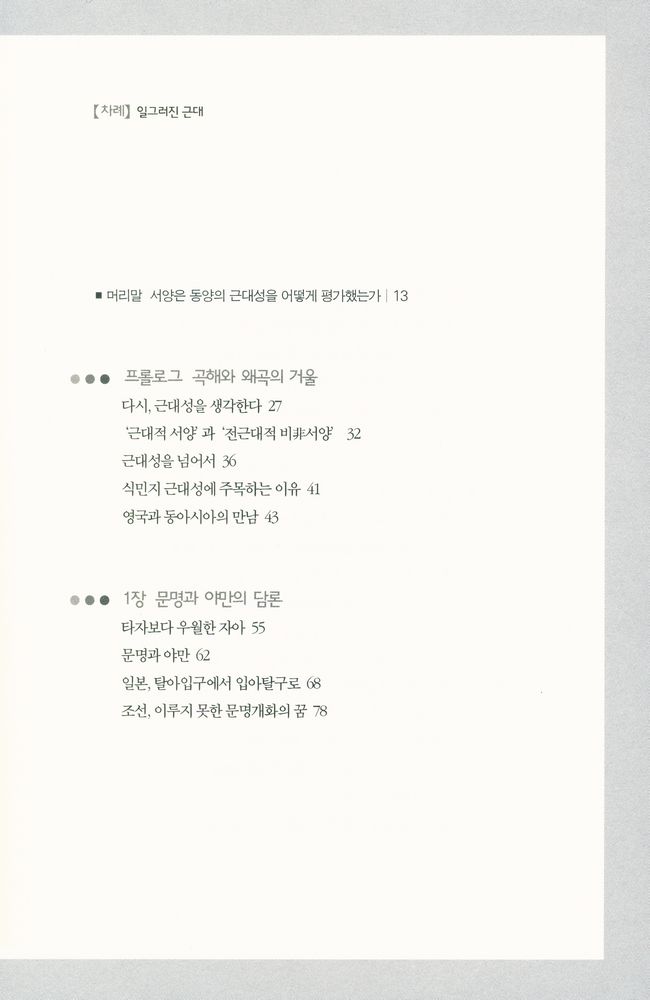 『일그러진 근대』 2