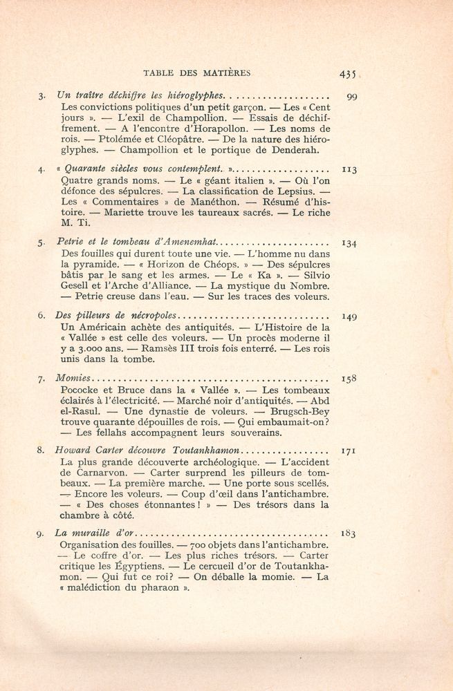 『DES DIEUX, DES TOMBEAUX, DES SAVANTS』 4
