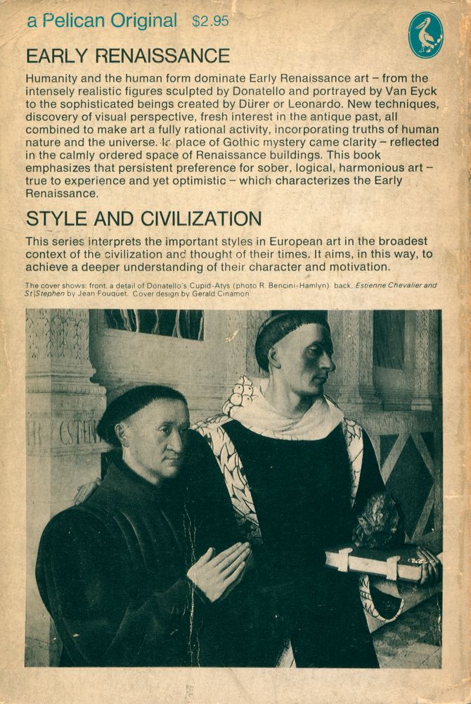 『EARLY RENAISSANCE : STYLE AND CIVILIZATION』 3