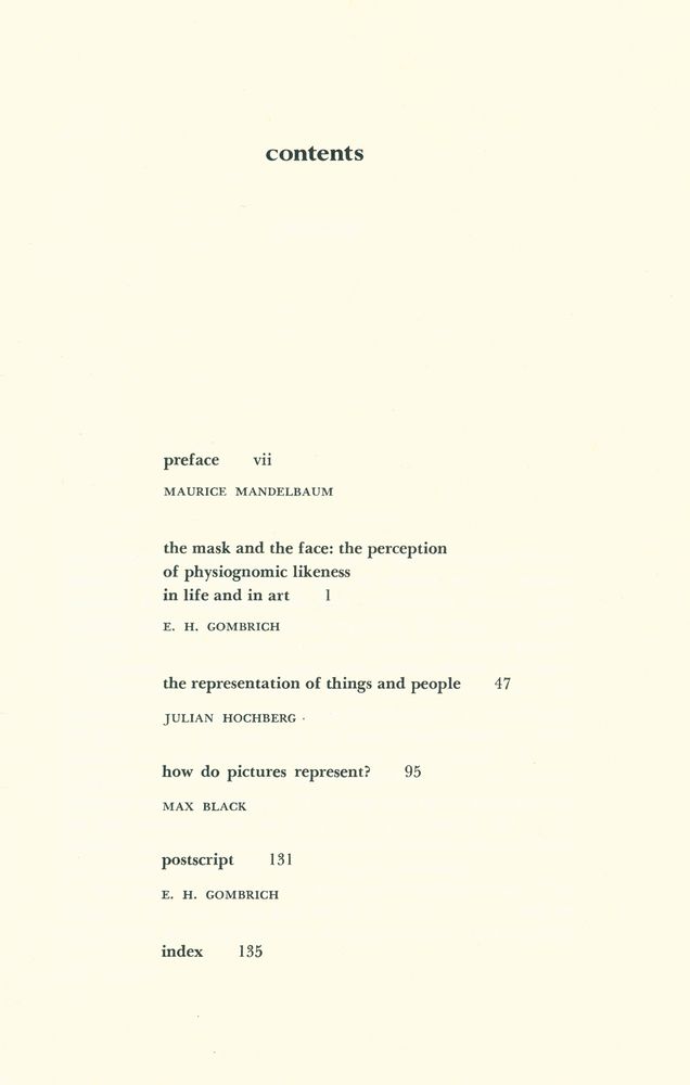 『Art, perception, and reality』 2