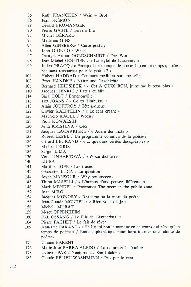 『Wozu Dichter in dürftiger Zeit? À quoi bon des poètes en un temps de manque? Why poets in a hollow age?』 3