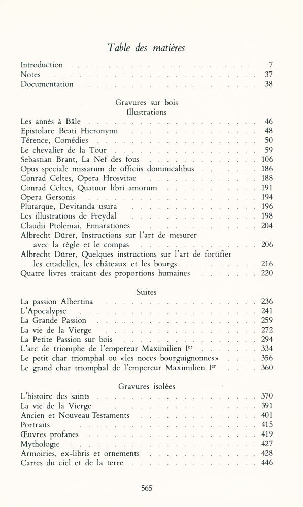 『L'Oeuvre graphique de Albrecht Dürer』 2