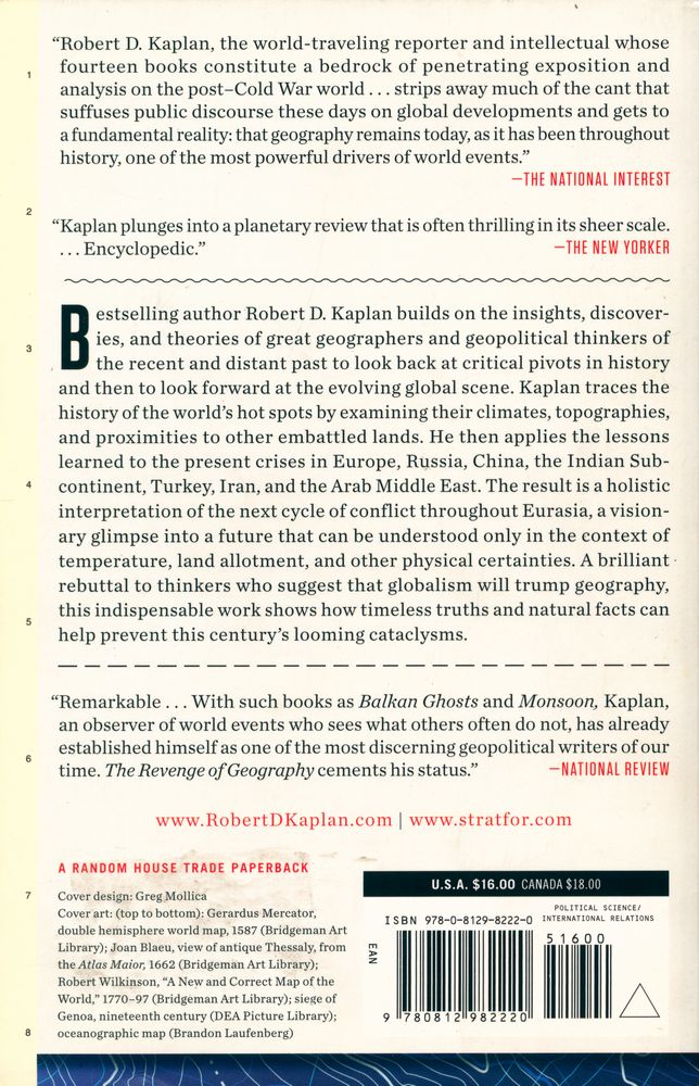 『The revenge of geography : what the map tells us about coming conflicts and the battle against fate』 4