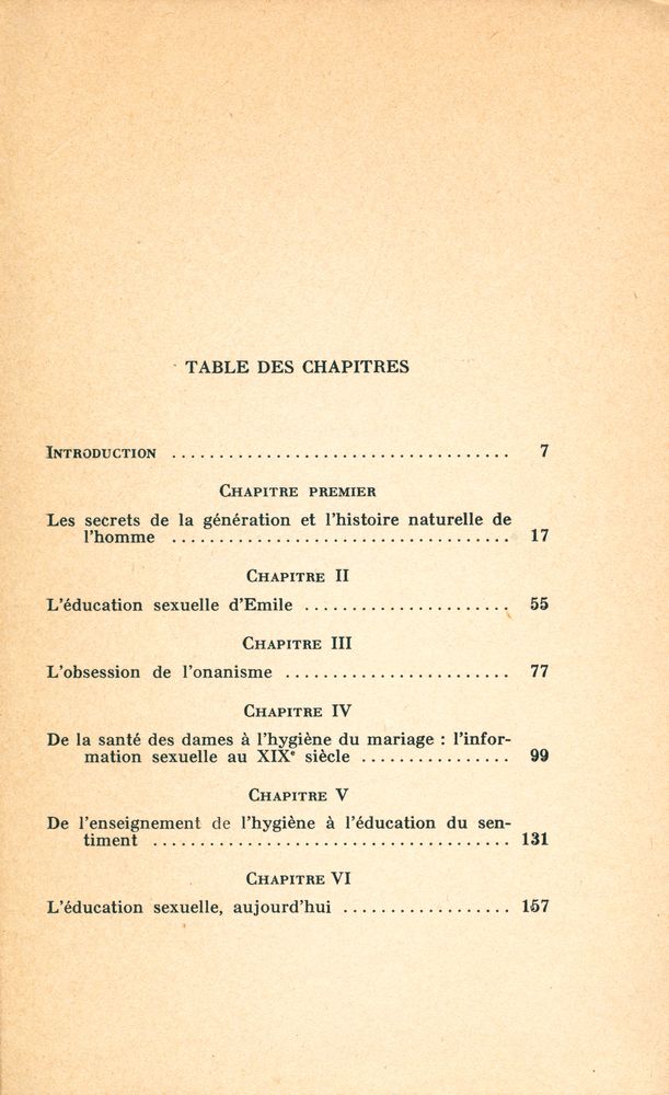 『DOCUMENTS POUR UNE HISTOIRE DE L'ÉDUCATION SEXUELLE』 2