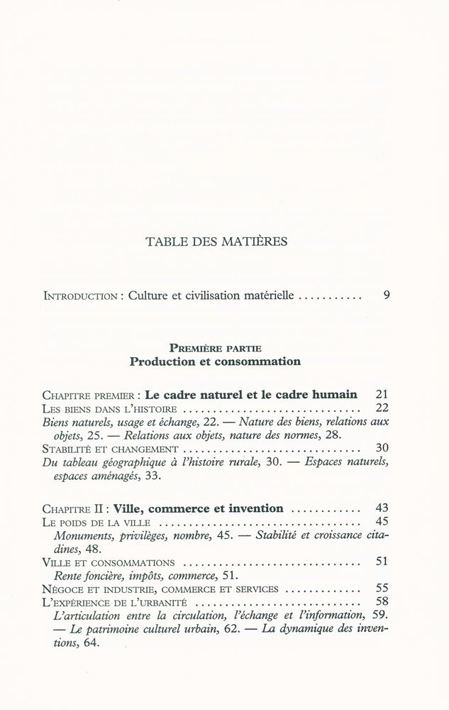 『Histoire des choses banales : Naissance de la consommation XVIIe - XIXe siècle』 2
