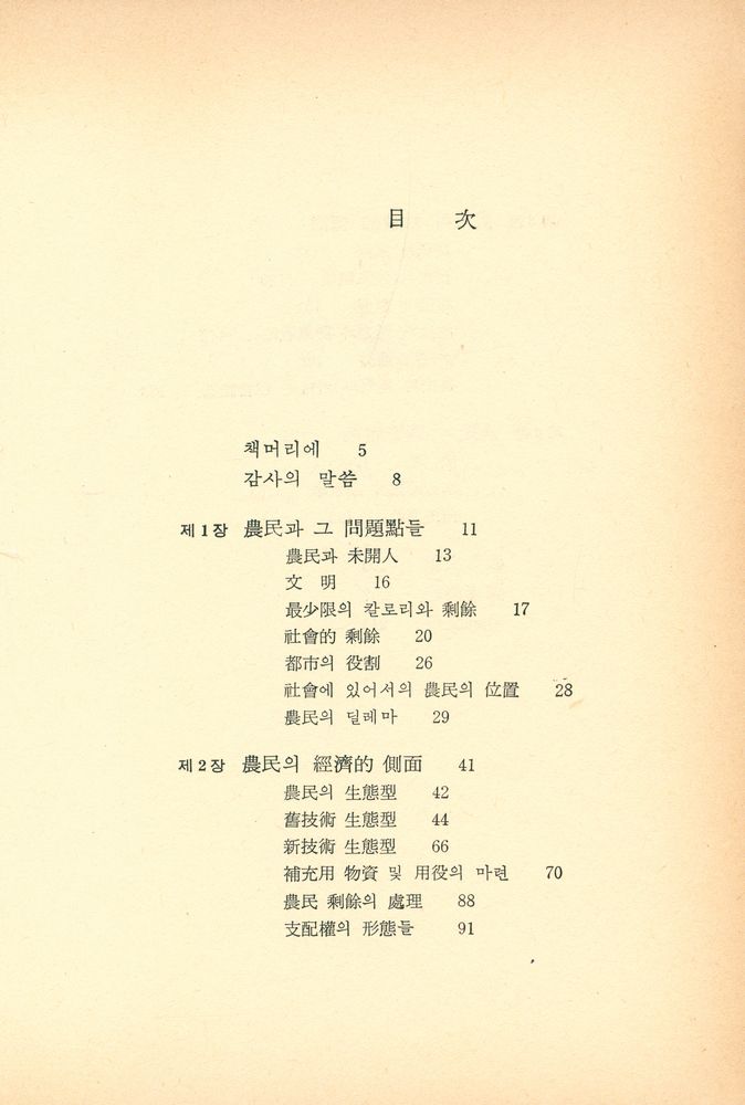 『靑年文庫 6 - 農民(청년문고 6 - 농민)』 2