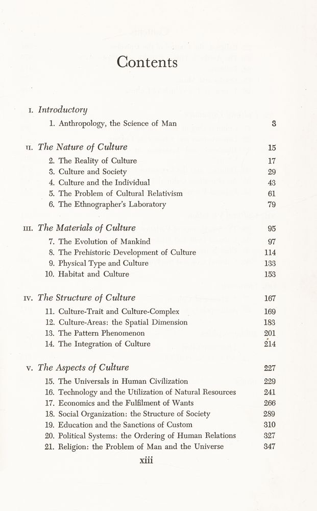 『MAN AND HIS WORKS : THE SCIENCE OF CULTURAL ANTHROPOLOGY』 2