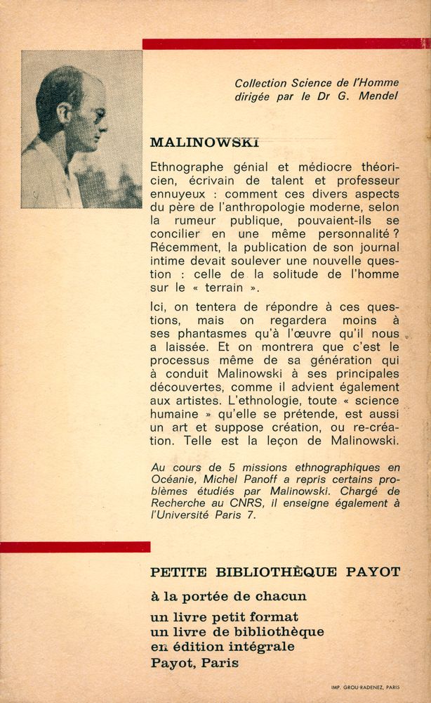 『Bronislaw Malinowski』 3
