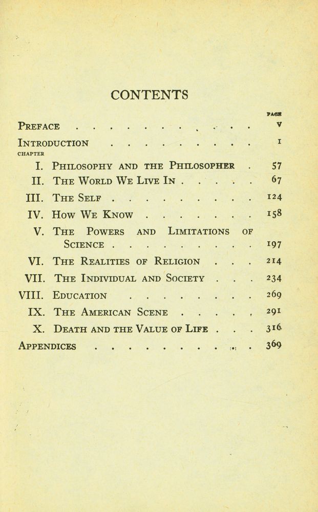 『THE PHILOSOPHY OF WILLIAM JAMES』 2