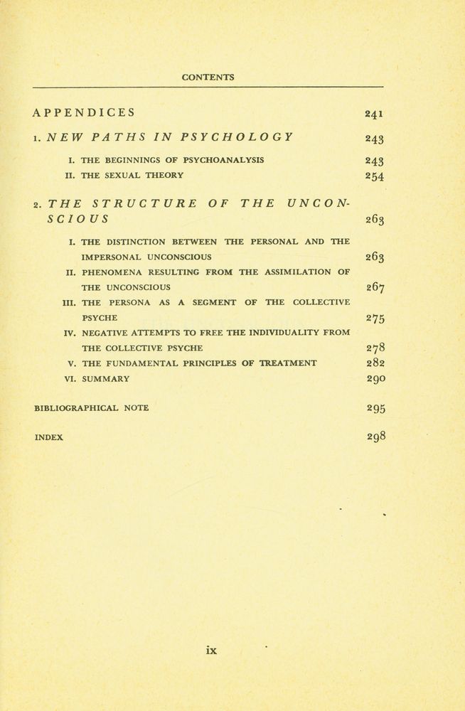 『TWO ESSAYS ON ANALYTICAL PSYCHOLOGY』 4