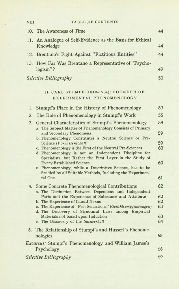 『The Phenomenological Movement : A HISTORICAL INTRODUCTION』 3