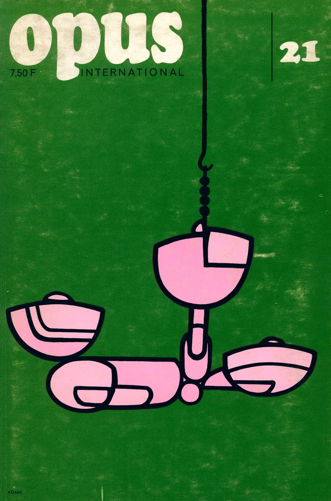 『opus INTERNATIONAL』 21 1970 1