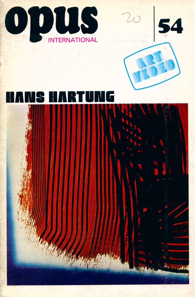 『opus INTERNATIONAL』 54 1975 1