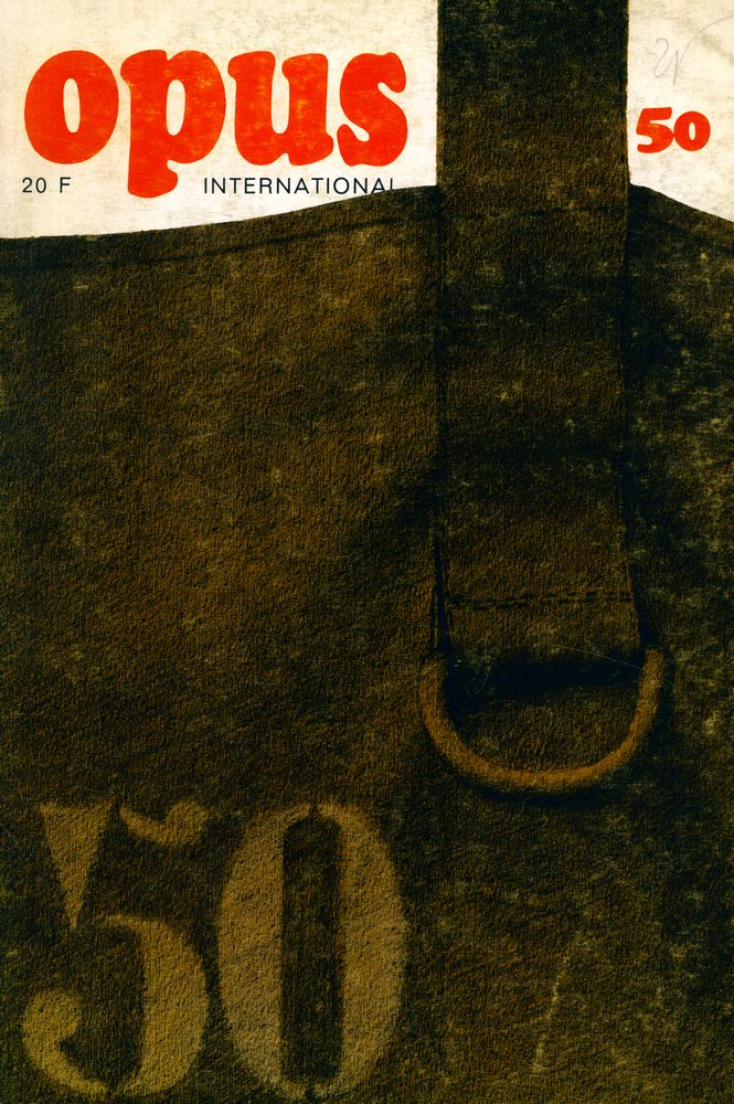 『opus INTERNATIONAL』 50 1974 1