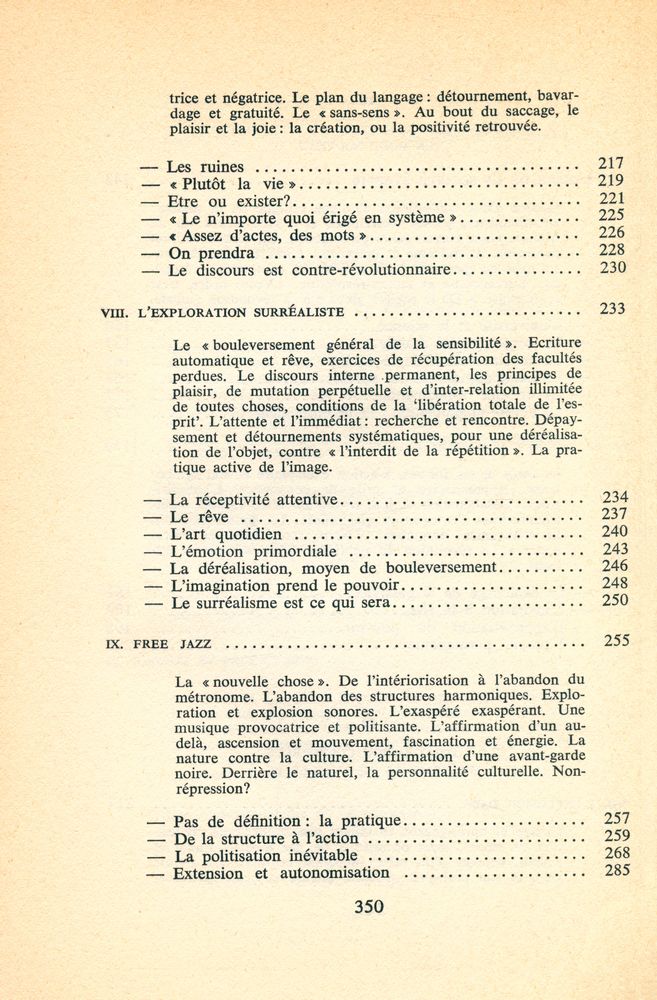 『L'IMAGE - ACTION DE LA SOCIÉTÉ : OU LA POLITISATION CULTURELLE : COLLECTIONS ESPRIT 