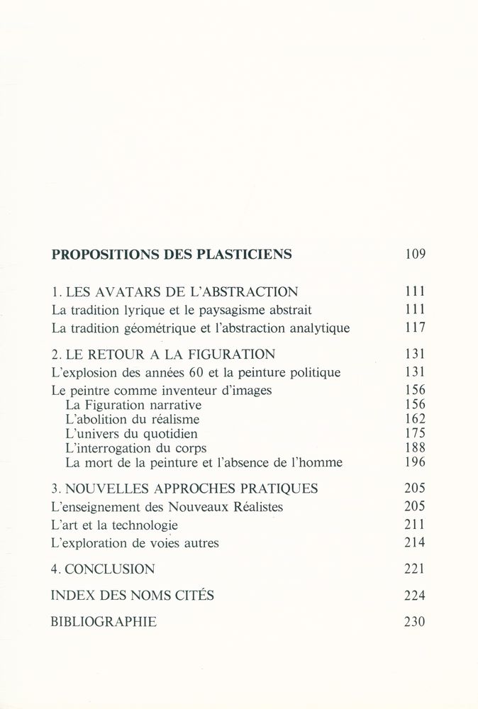 『lectures de l'art : Réflexion esthétique et création plastique en France aujourd'hui』 3