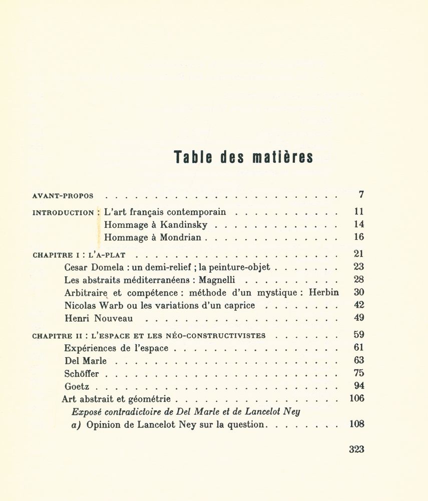 『Entretiens sur l'Art abstrait』 2