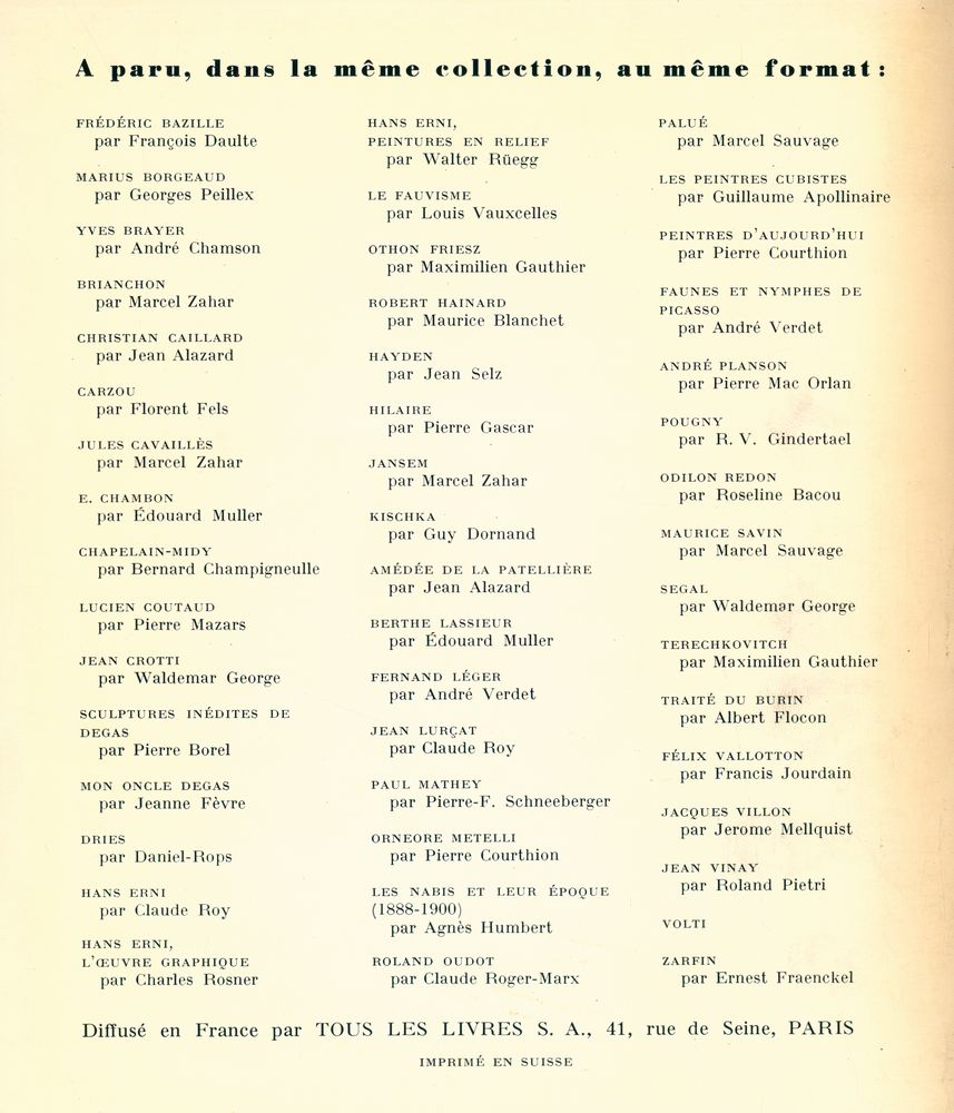 『Entretiens sur l'Art abstrait』 4