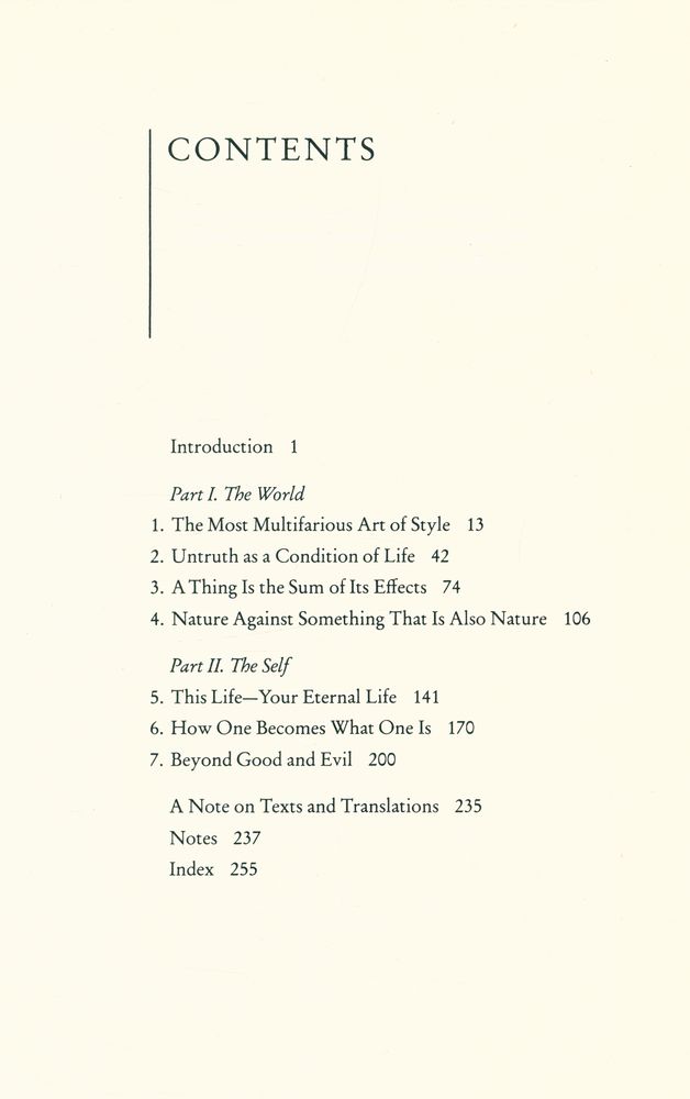 『Nietzsche : life as literature』 2