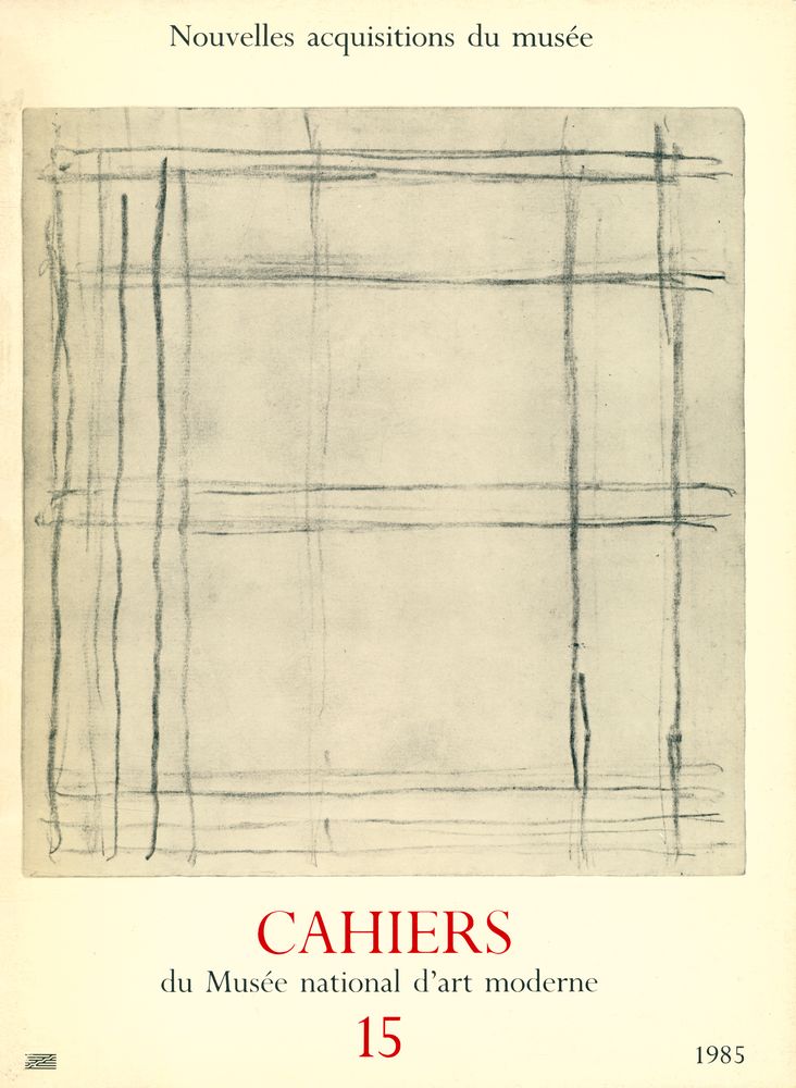 『CAHIERS du Musée national d'art moderne』 15 1985 1