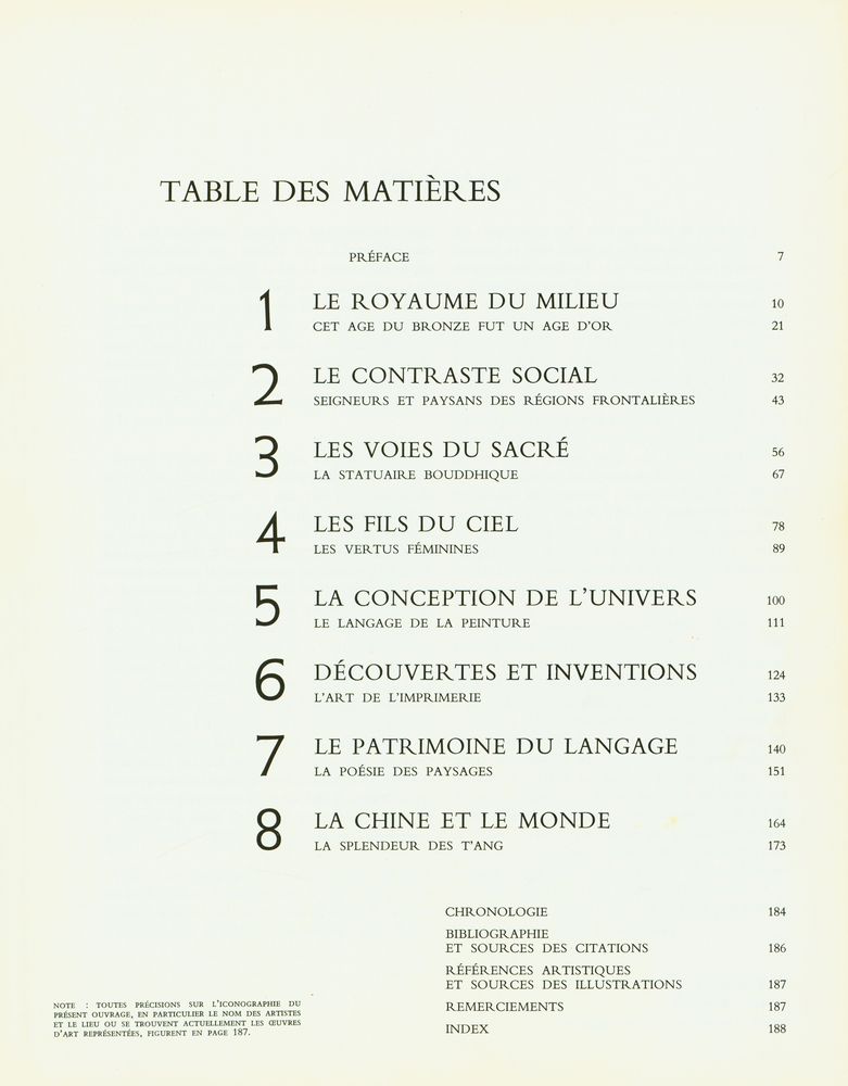 『LA CHINE ANCIENNE』 2