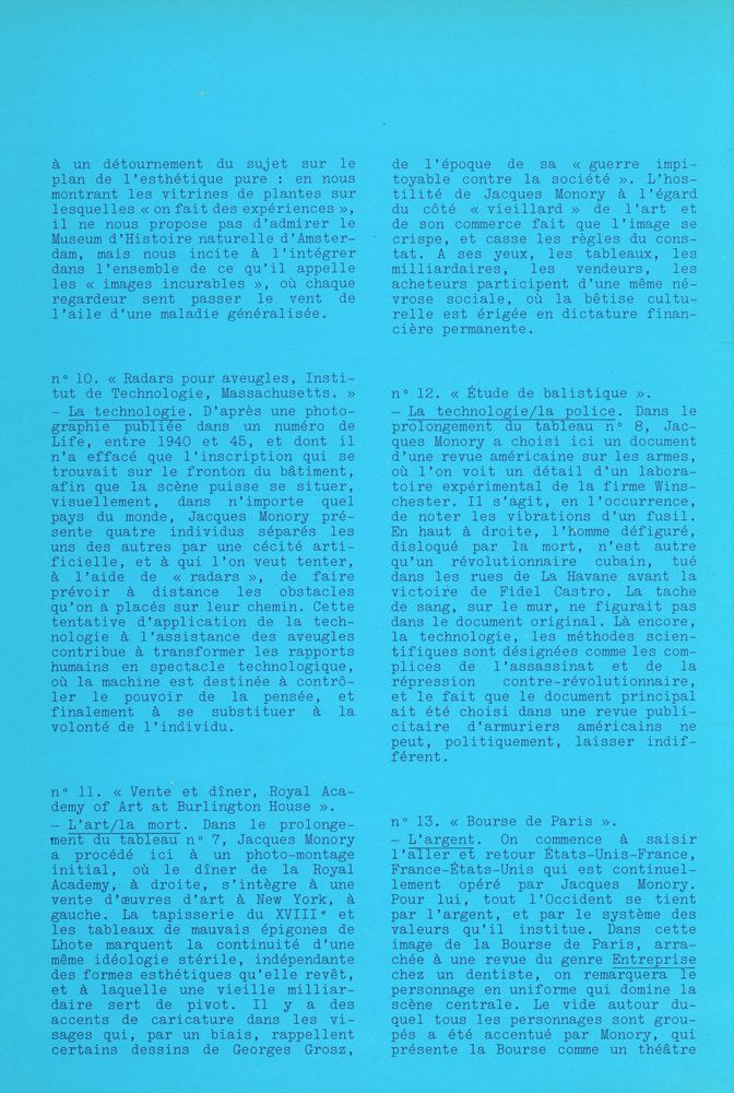 《MONORY : Les premiers numéros du catalogue mondial des images incurables》 4