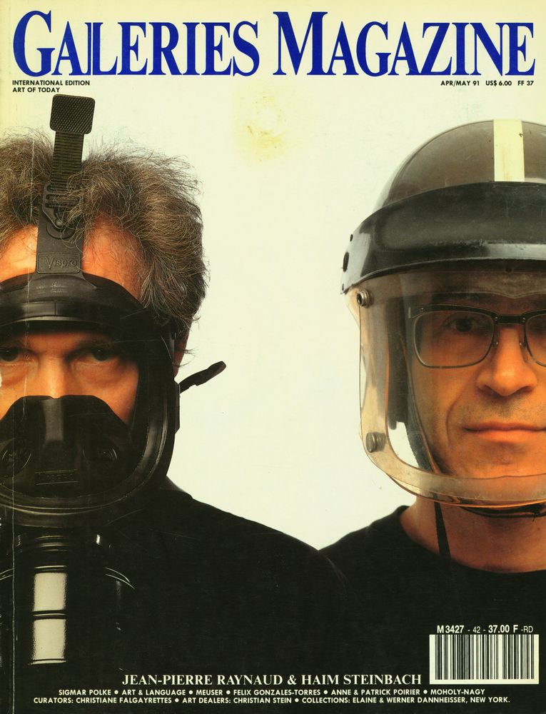『GALERIES MAGAZINE』 Nº 42  APR - MAY 1991 1