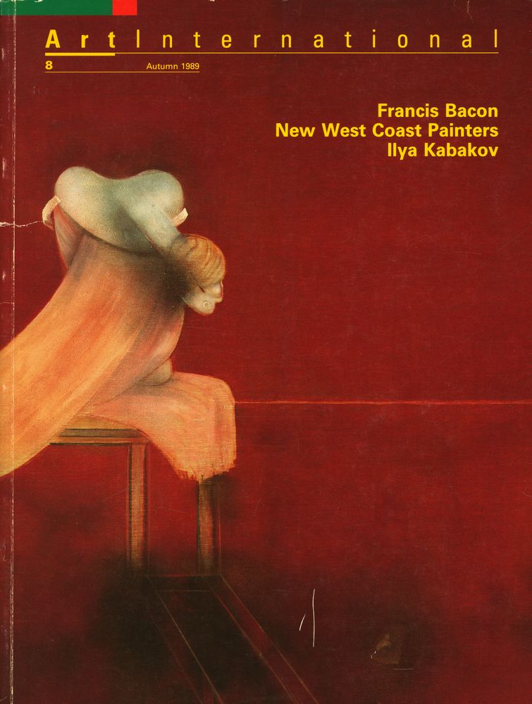 『Art International』 8 Autumn 1989 1