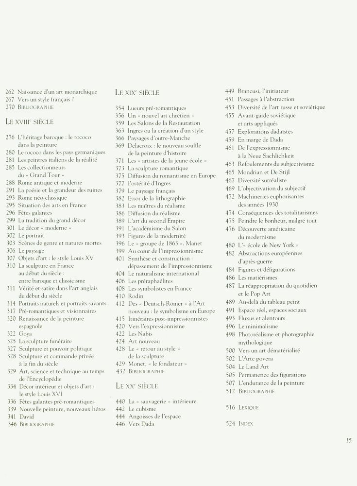 『Histoire de l'art: 1000 - 2000』 3