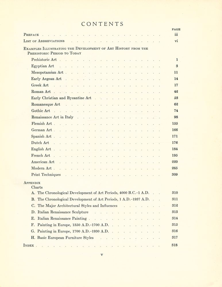 『AN ILLUSTRATED HANDBOOK OF Art history』 2