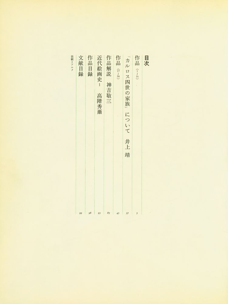 『世界の名画 1 - GOYA』 2