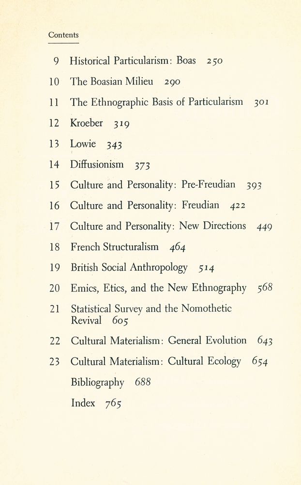 『The Rise of Anthropological Theory : A History of Theories of Culture』 3