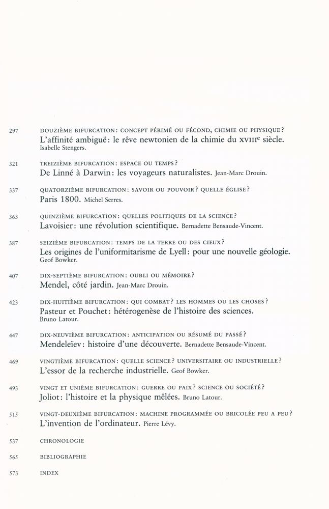 『ÉLÉMENTS D'HISTOIRE DES SCIENCES』 3