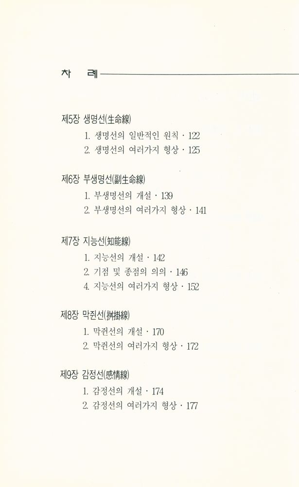 『秘傳! 수상학의 비밀(비전! 수상학의 비밀)』 6