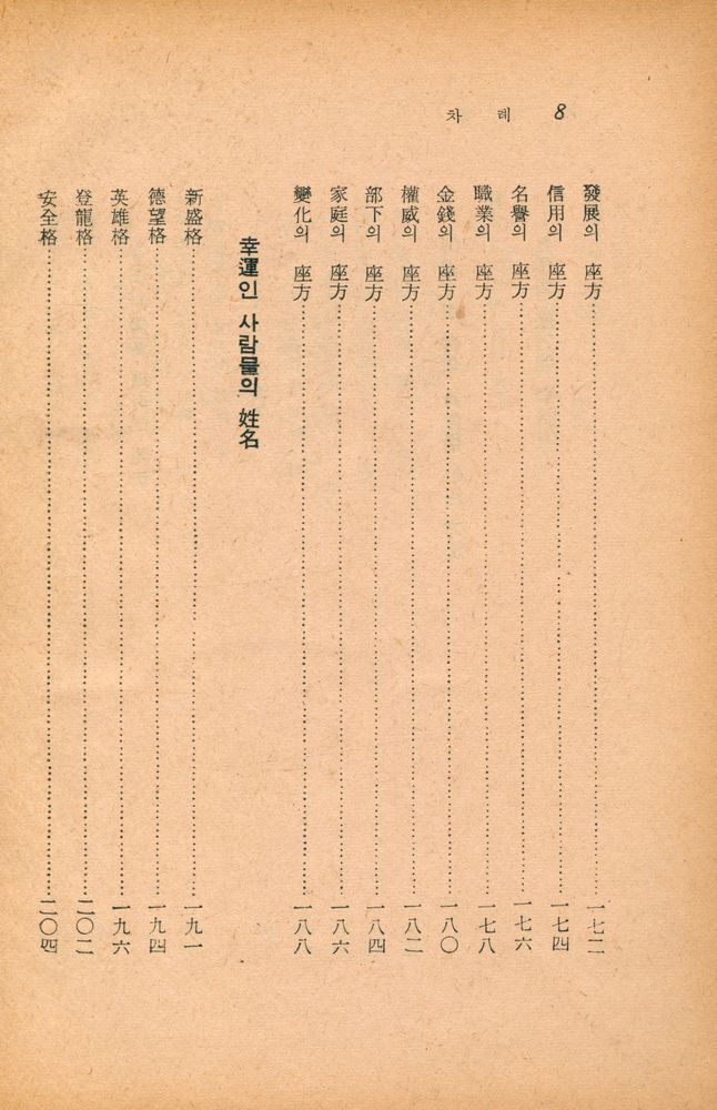 『貴童子의 幸福을 爲한 正統作名法 (귀동자의 행복을 위한 정통 작명법)』 7