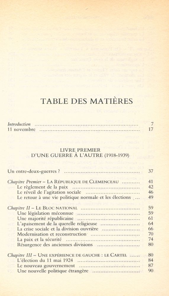 『HISTOIRE DE FRANCE tome 6 : Notre siècle : 1918 - 1988』 2